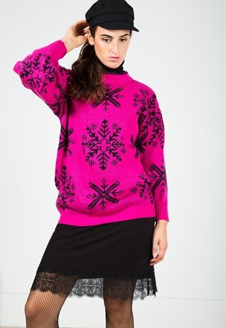 ON SALE VINTAGE 80S CLASSIC KNITWEAR JUMPER / S0136