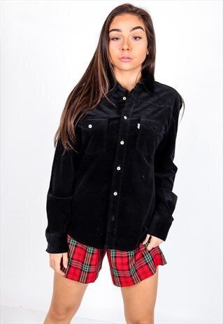 VINTAGE LEVI'S VELOUR SHIRT S1235