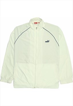 Vintage 90's Puma Windbreaker Spellout Lightweight