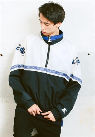 VINTAGE 90S ORLANDO MAGIC SHELL JACKET