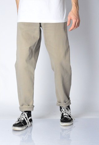 VINTAGE 90S BEIGE JEANS