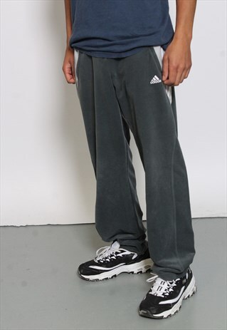 VINTAGE ADIDAS GREY JOGGERS
