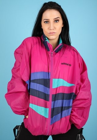 VINTAGE ADIDAS WINDBREAKER JACKET NJ138