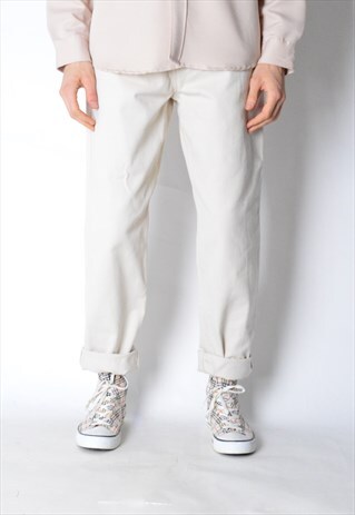 VINTAGE 80S BEIGE JEANS