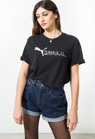 VINTAGE PUMA SPORT T-SHIRT / S5414