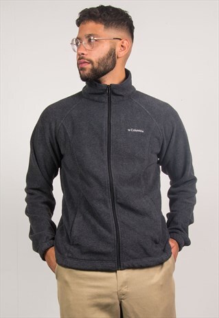 COLUMBIA GREY FLEECE JACKET