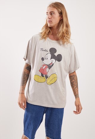 VINTAGE MICKEY MOUSE GRAPHIC T-SHIRT