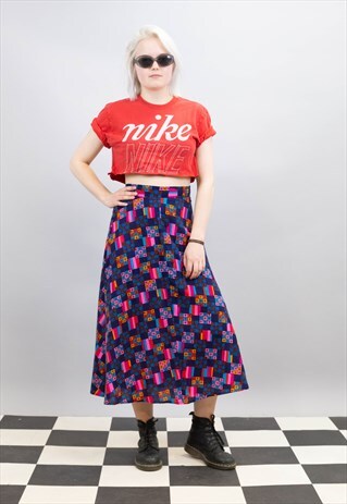 VINTAGE 90S FLOWER SKIRT