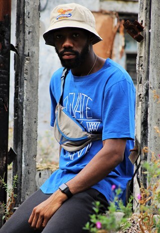 RETRO / 90'S / NIKE / BLUE T-SHIRT