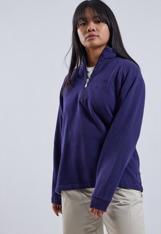 VINTAGE FILA 1/4 ZIP SWEATSHIRT