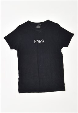 Vintage Emporio Armani T-Shirt Top Black