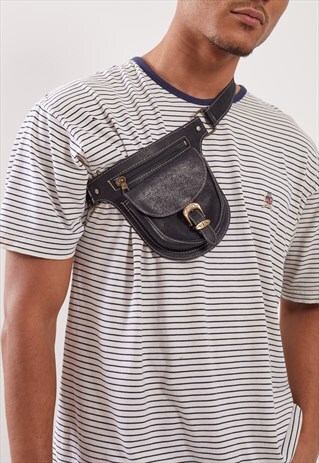 VINTAGE LEATHER FESTIVAL BUM BAG