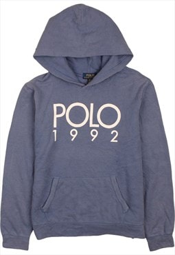 Vintage 90's Polo Ralph Lauren Hoodie Drawstring Pockets