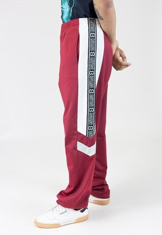 VINTAGE 90S ERREA RED TRACKSUIT BOTTOMS