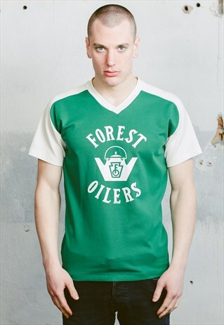 VINTAGE RETRO 70S SPORTS JERSEY