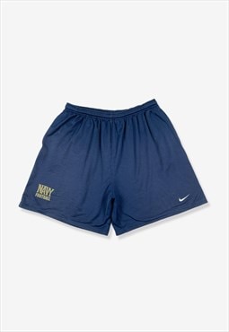 Vintage Nike Sports Shorts Navy 2XL