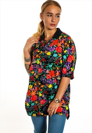 VINTAGE PATTERNED T-SHIRT T309