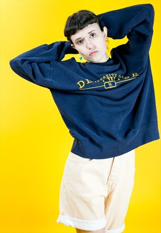 VINTAGE COLLEGE OF DELAWARE SWEATSHIRT