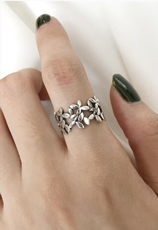 VINTAGE LEAF RING