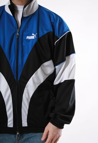 90S VINTAGE PUMA RARE OLDSCHOOL TRACK JACKET 13707