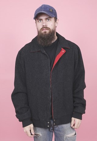 VINTAGE WOOLRICH CHECK LINED JACKET /R13070