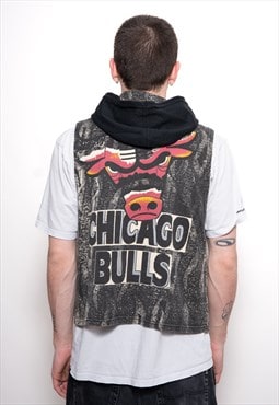 Vintage Chicago Bulls Zip Vest
