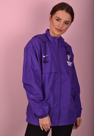 PURPLE NIKE SHELL JACKET GTJ3524