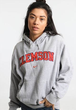 90S NIKE EMBROIDERED LOGO HOODIE