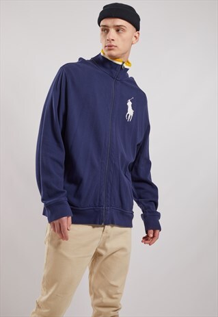 VINTAGE RALPH LAUREN ZIP-UP SWEATSHIRT