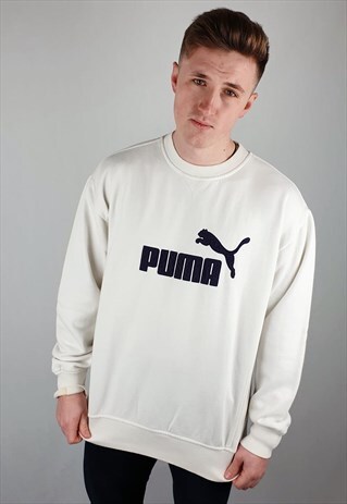 VINTAGE 90S PUMA SWEATSHIRT SWEATER