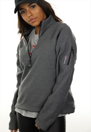 VINTAGE BERGHAUS ZIP UP FLEECE TOP