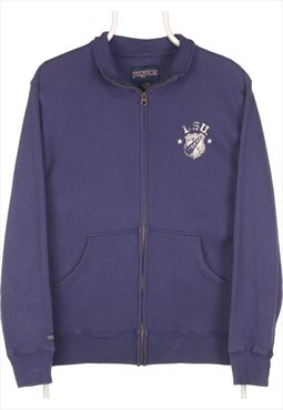 Jansport - Purple Zip Up Sweatshirt - Small