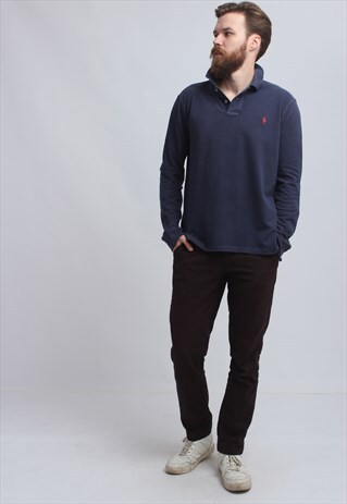 VINTAGE 90S POLO RALPH LAUREN LONG SLEEVE TOP
