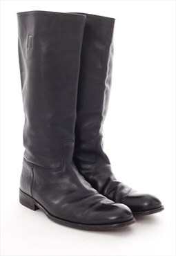 Vintage GUCCI by TOM FORD Riding Boots High Leather Black