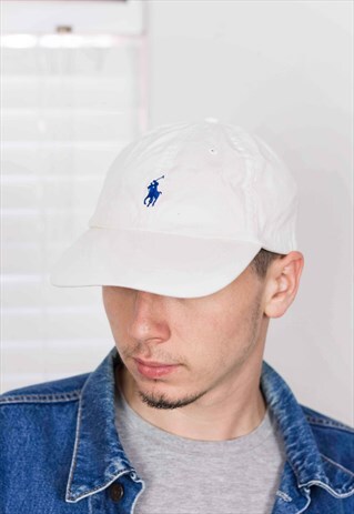 VINTAGE POLO RALPH LAUREN BASEBALL CAP LOGO 90S ONE SIZE 3.0