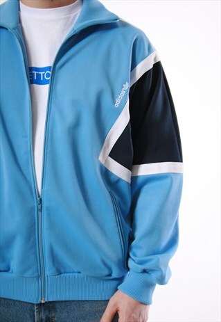 90S VINTAGE ADIDAS RARE OLDSCHOOL TRACK JACKET 13655