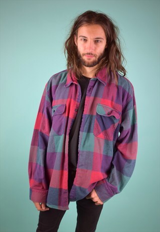 VINTAGE 90'S CHECKED SHIRT