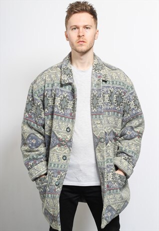 VINTAGE AZTEC INCA JACKET