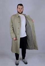 90s vintage Aquascutum  Trench Beige Coat Elegant Jacket