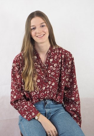VINTAGE CHERRY PRINT SHIRT