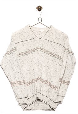 Zeitgeist Vintage Sweater Knit Christmas Pattern Grey/Red/Gr
