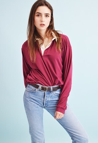 90'S RETRO MINIMALIST OVERSIZED DADS JUMPER TOP