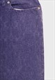 FIORUCCI PURPLE/BLUE TEXTURED JEANS