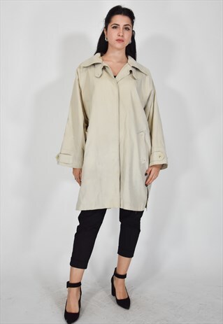 AQUASCUTUM BEIGE TRENCH COAT