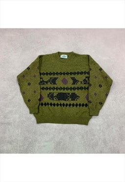 Vintage Knitted Jumper Men's L