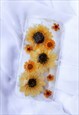 PRESSED SUNFLOWERS CLEAR COVER/ IPHONE 6 AND 6S PLUS