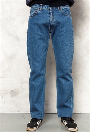 BLUE LEVIS 534 RED TAB JEANS