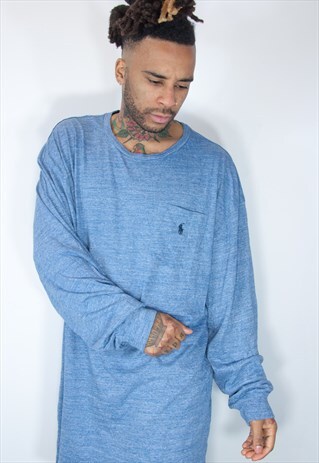 THIN RALPH LAUREN COTTON SWEATSHIRT