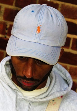 purple ralph lauren cap