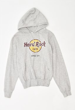 Vintage 90's Hard Rock Cafe Hoodie Jumper Grey